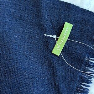 Sid Mashburn Cashmere Gauze Scarf Navy Unworn